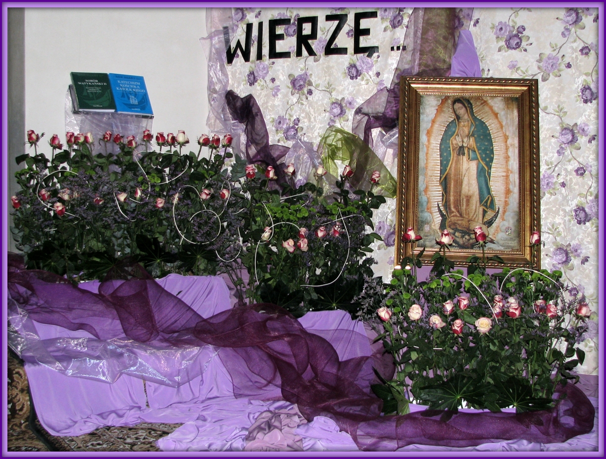 matka Boża z Guadalupe w Sanktuarium Świętości Życia w Poznaniu